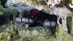 Sidemount cave diving Happy New Year