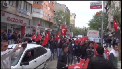 Orhangazi'de Hdp Lokaline Yürüyen Grubu Polis Engelledi