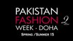 Amna Farhan For Pakistan Fashion Week Doha