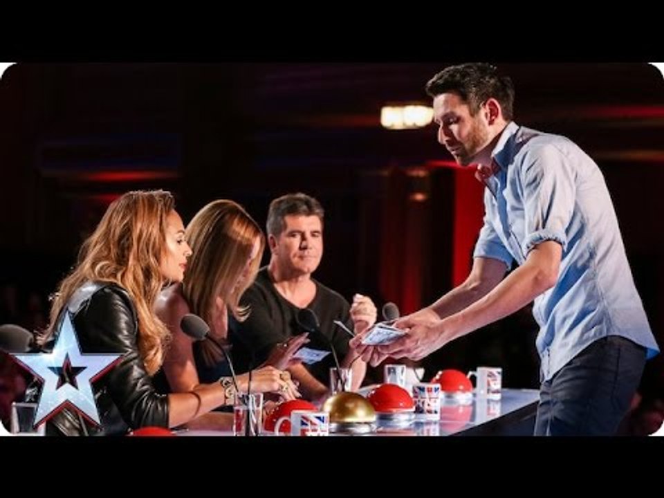 Can Jamie conjure up four yeses - Audition Week 2 - Britain's Got Talent 2015