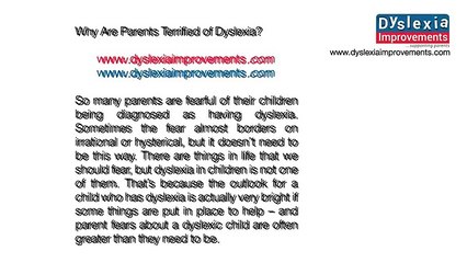 Experience visual dyslexia for 57 seconds... how text appears with Scotopic Sensitivity (dyslexia)