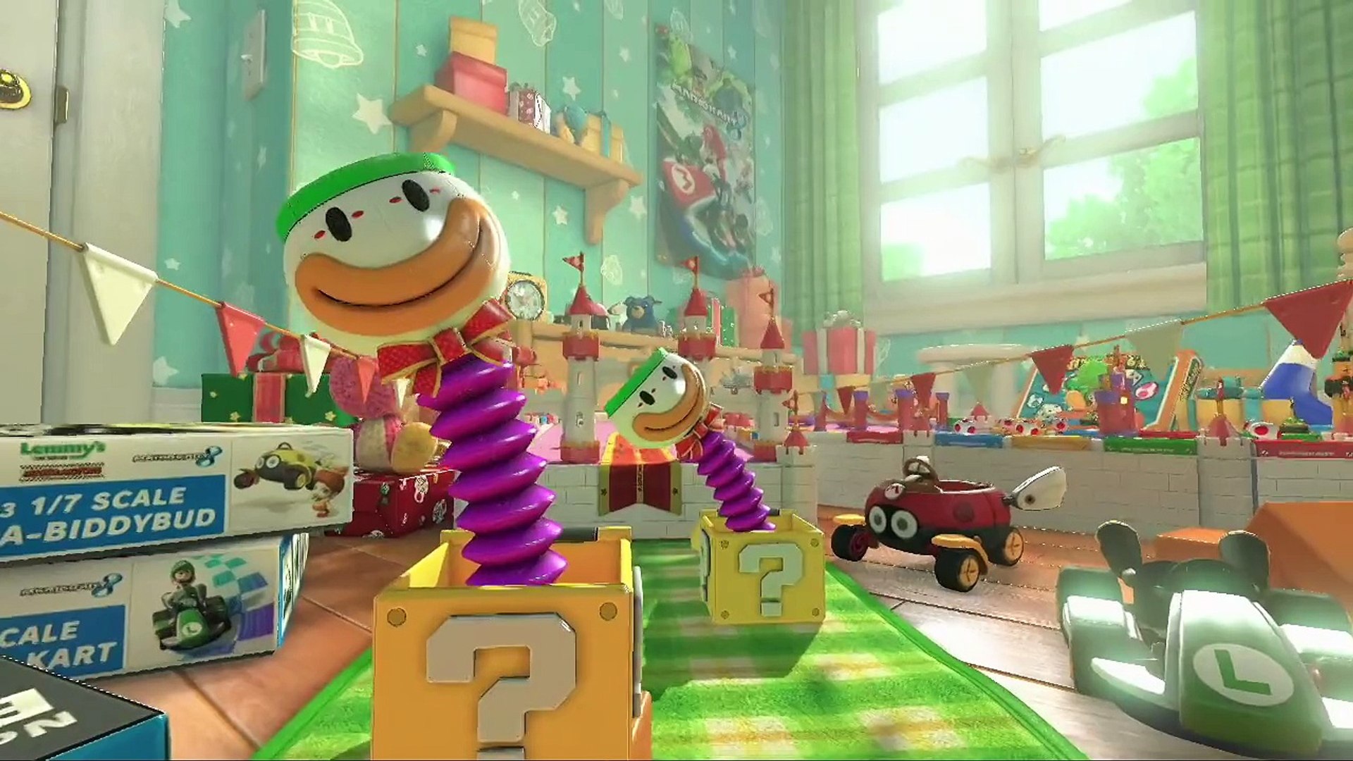 Wii U - Mario Kart 8 Ribbon Road Course Trailer (Official Trailer ...