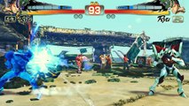 Ultra Street Fighter 4 Omega mode mods new Ryu Tekkaman Tekkaman Blade costumes HD 60fps Gameplay 4
