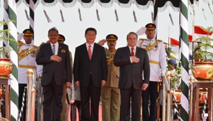 Chinese president arrived at Islamabad