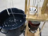 Can Stirling engine pumps its own cooling water