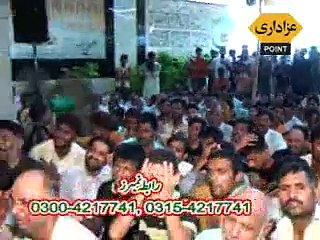 Zakir Waseem Abbas Baloch Shahadat Hazrat Ali 21 ramzan 2013 Ramzan Pura Gujranwala
