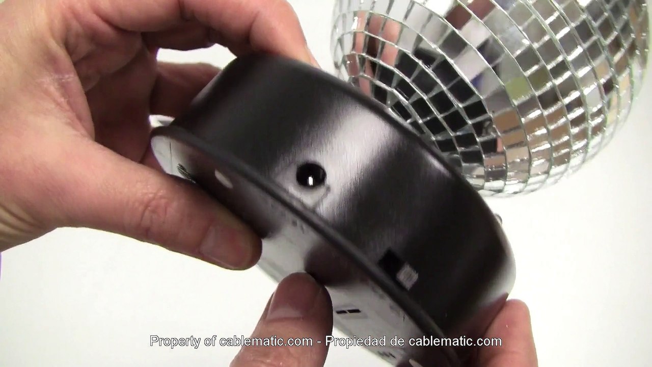 Rotating disco ball USB LED