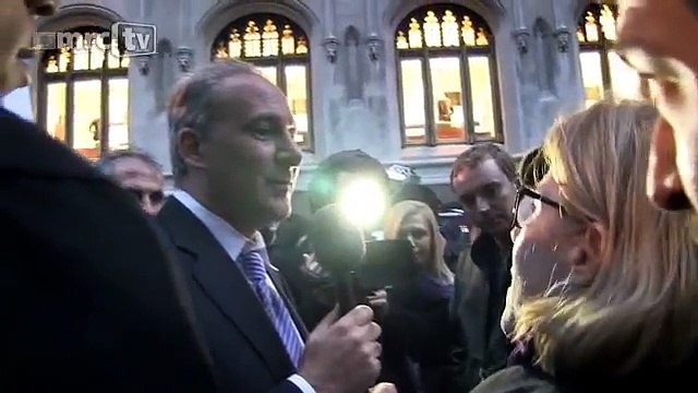 '1%' CEO Confronts Occupy Protesters mrcTV