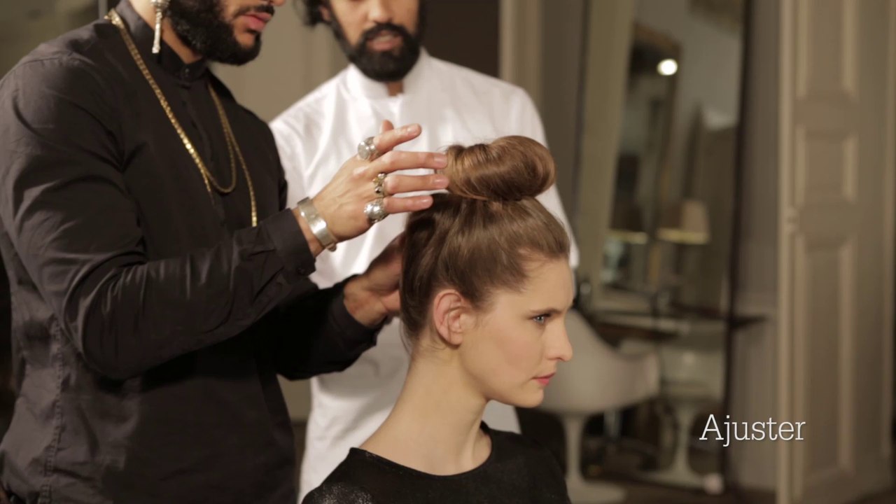 Comment faire un chignon donut - chignon bun  ? - tuto coiffure