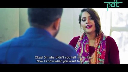 Reaction of Secretary after her Boss was continuously staring at her