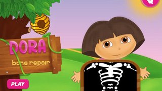 Dora juego de reparación ósea - Dora el juego médico de emergencia accidente explorador