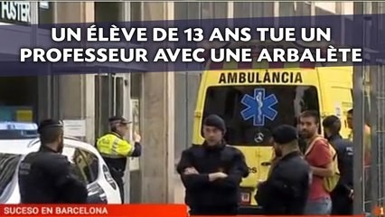 Un élève de 13 ans tue un professeur avec une arbalète
