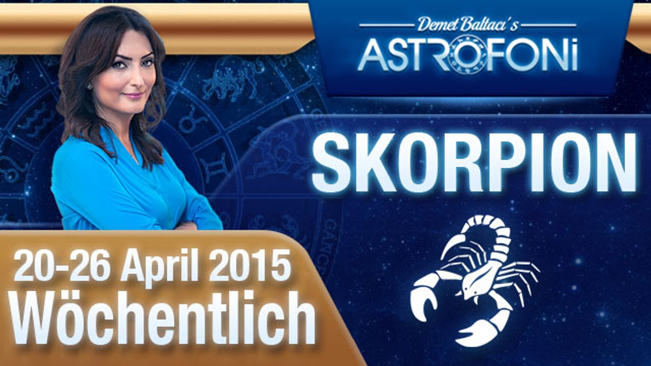 Monatliches Horoskop zum Sternzeichen Skorpion (20-26 April 2015)