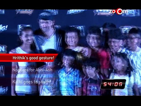 Bollywood News in 1 minute - Aishwarya Rai Bachchan, Kalki Koechlin, Hrithik Roshan