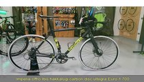 IMPERIA, VENTIMIGLIA   IBIS HAKKALUGI CARBON DISC ULTEGRA EURO 1.700