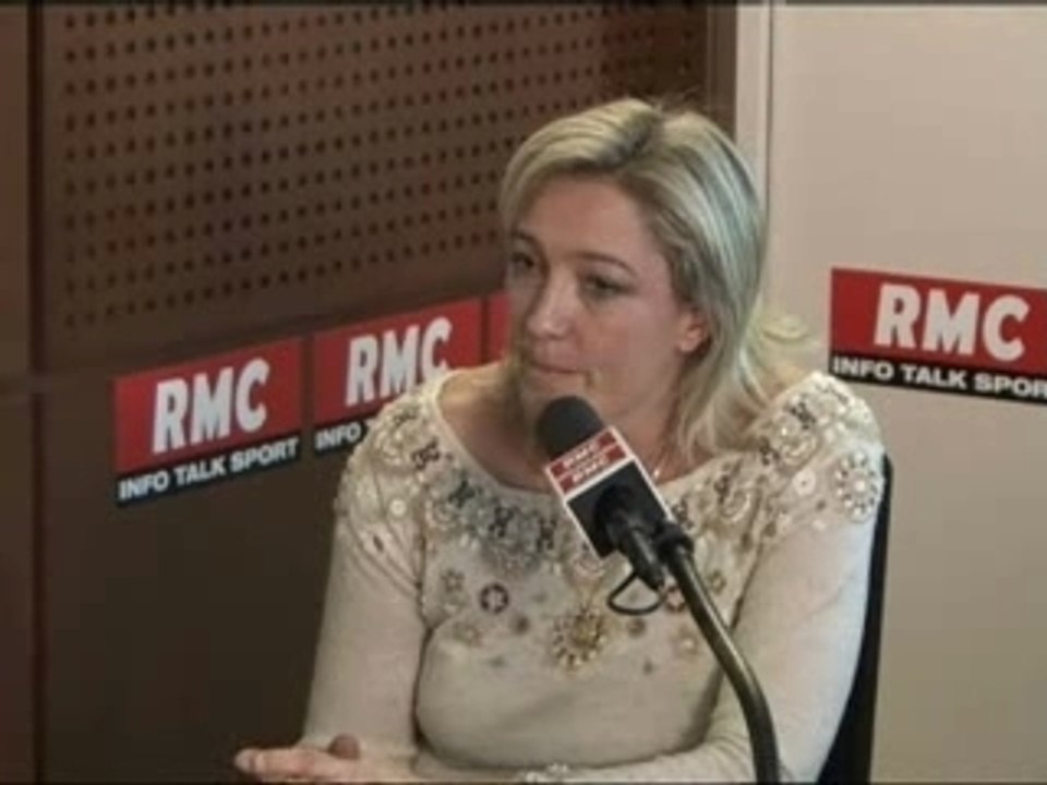 Marine Le Pen sur RMC (1/2)
