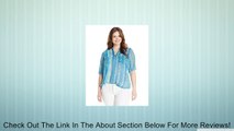 Two by Vince Camuto Women's Plus-Size Short Sleeve Ikat Chevron Split Neck Tunic Review