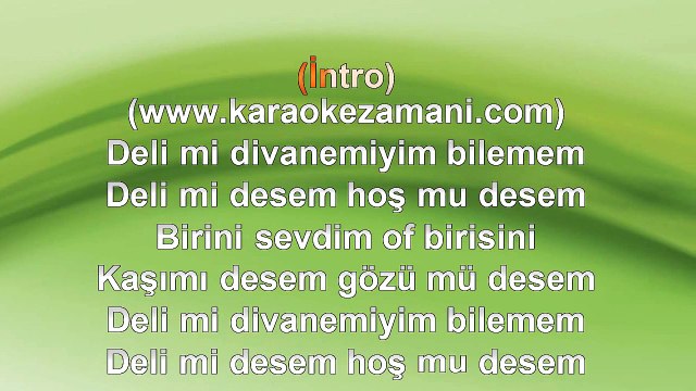 Çelik - Sevemem - 1995 TÜRKÇE KARAOKE