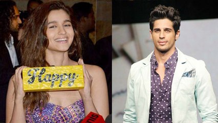 Sidharth Malhotra Makes Alia Bhatt HAPPY ? WATCH NOW