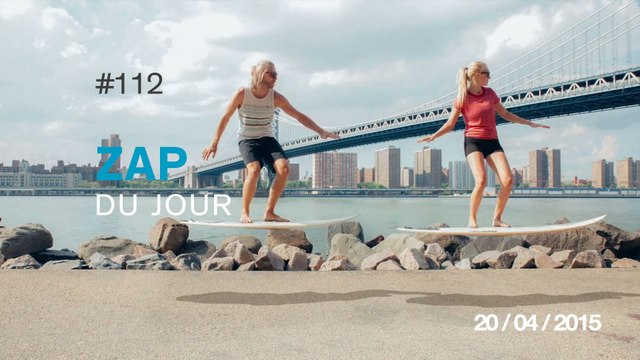 ZAP DU JOUR #112 : Roulette russe d'un nouveau genre / Air surfing / Adrénaline assurée / PSG reprend Game of Thrones /