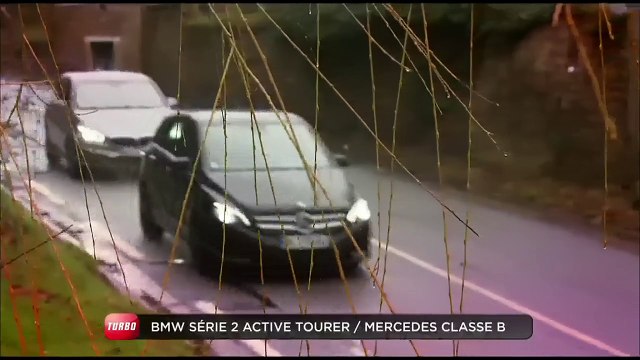 Comparatif : BMW Série 2 Active Tourer vs. Mercedes Classe B (Emission Turbo du 19/04/2015)