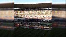 Ronaldinho fue ovacionado en el Estadio Azteca tras su doblete ante América.