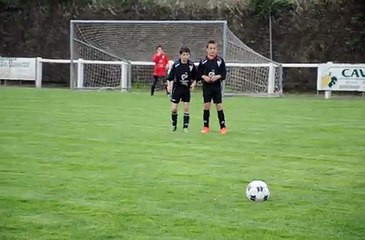 Arrêt du gardien U13 en coupe secteur
