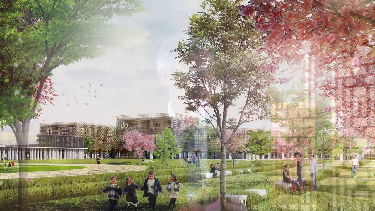 Présentation du futur Lycée français international de Pékin