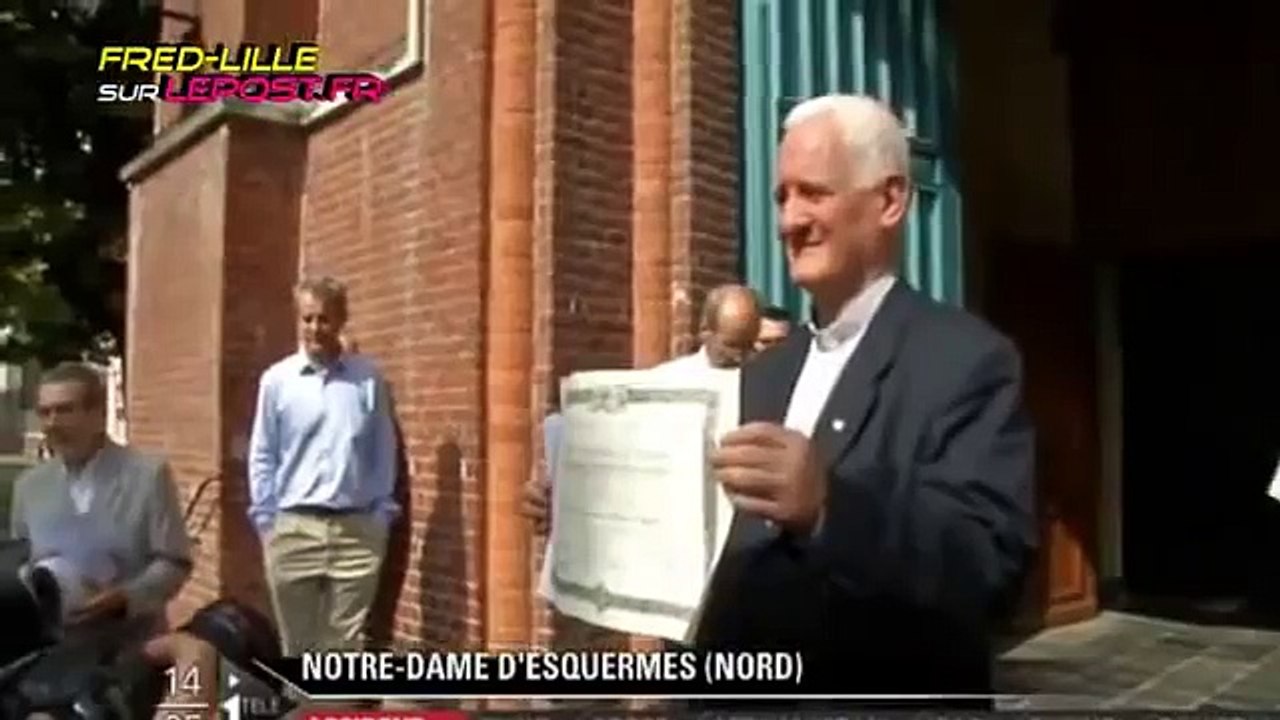 Un pretre prie pour la mort de Sarkozy.