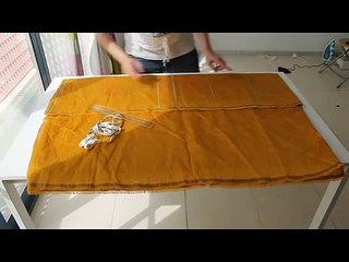 How to cut simple kurti-Kameez