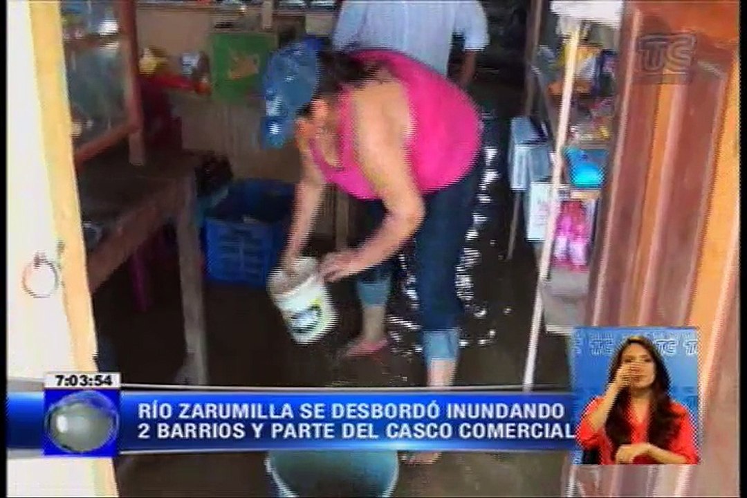 Cantones de El Oro afectados por el invierno