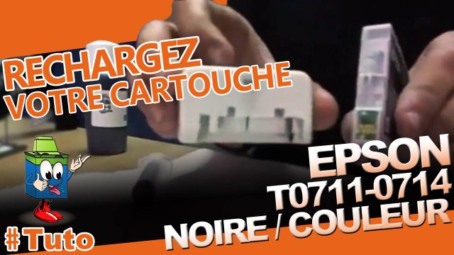 Comment recharegr les cartouches Epson T0711 à T0714