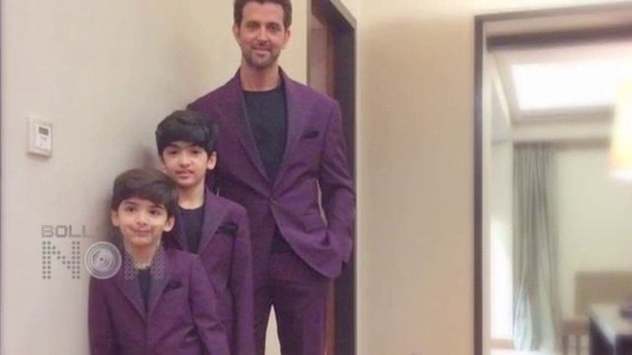 Hrithik Roshan's Family Photo Shoot _ MUST WATCH