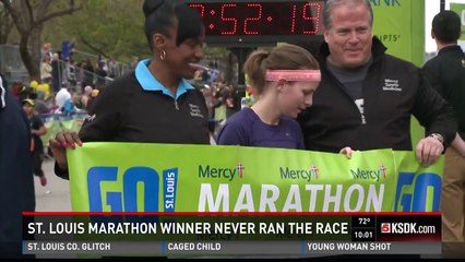 Kendall Schler triche pour gagner le marathon de Saint-Louis