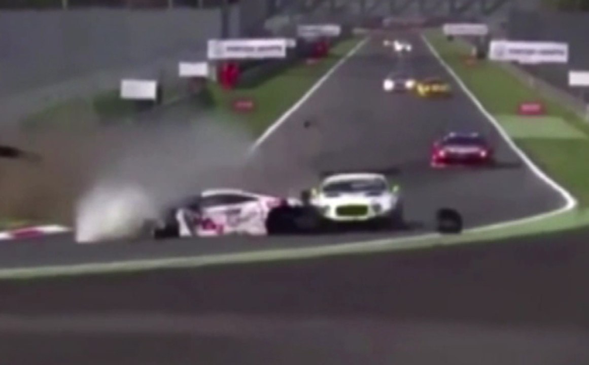Blancpain : Incroyable crash à Monza - ZAPPING AUTO DU 20/04/2015