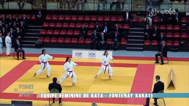 Visages du sport : Equipe kata féminin Fontenay