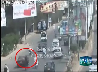 CCTV Footage of attack on American University Professor Dr Lobo in Karachi
