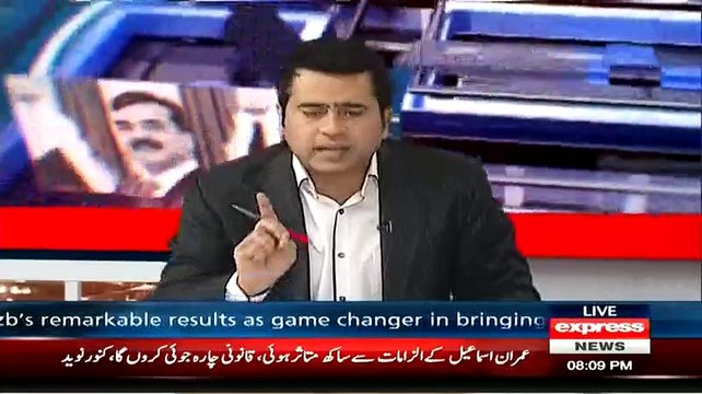 Anchor Showing How Imran Khan Criticize Altaf Hussain In Karachi And Out Side Karachi