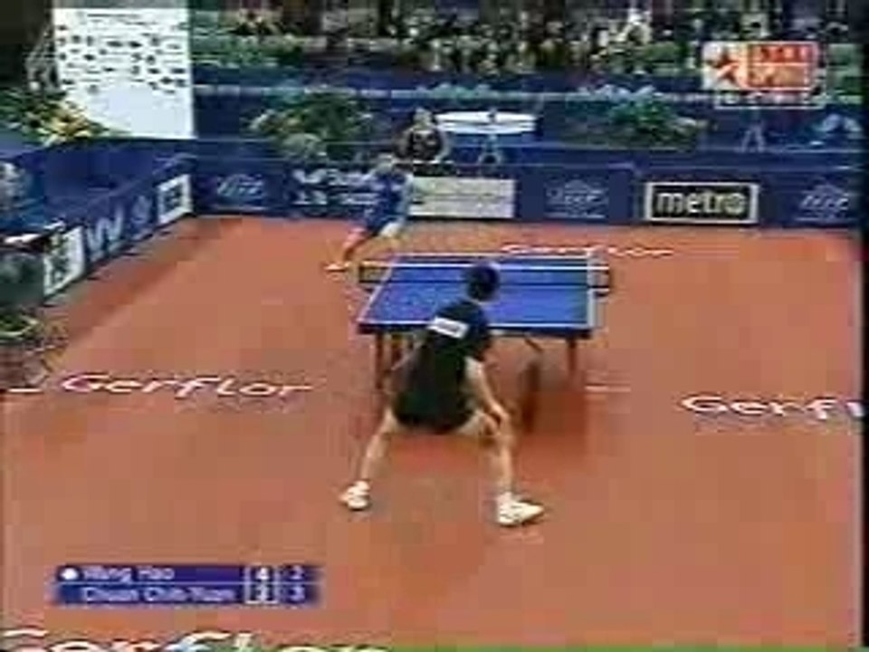 tennis de table point super exceptionnel