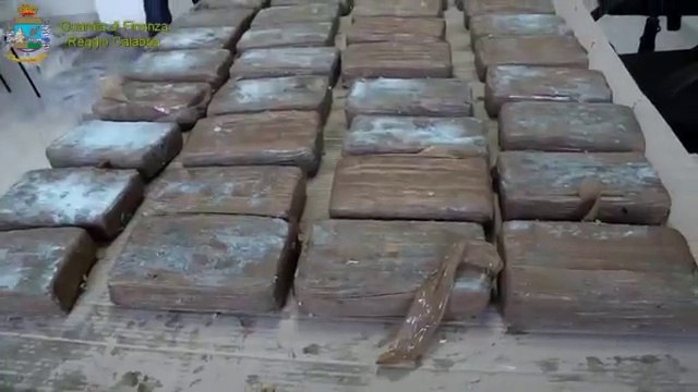 Reggio Calabria - sequestrati 91 chilogrammi di cocaina purissima