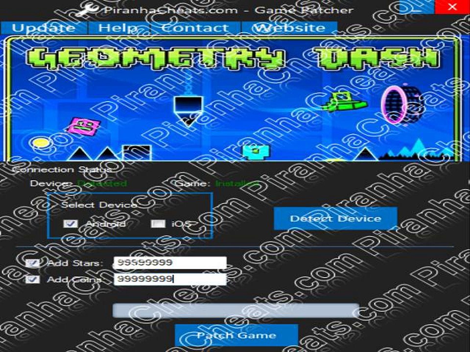 Geometry Dash Lite Hack [Gems] + (Without Jailbreak) + Facebook April 2015