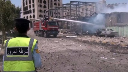 Huge explosion in Yemen: Blast rocks scud missile base