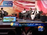 Geo News Special Transmission on NA-246 by-election-20 Apr 2015