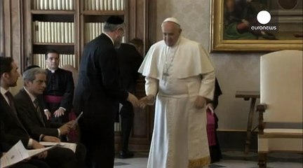 Папа римский принял делегацию Конференции раввинов Европы