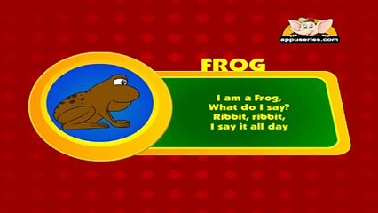 Animal Sounds in Hindi - Frog