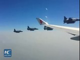 Pakistan Air Force JF-17 Jets Escorting Chinese President Plane