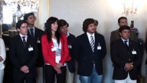 Reunião com jovens agricultores portugueses