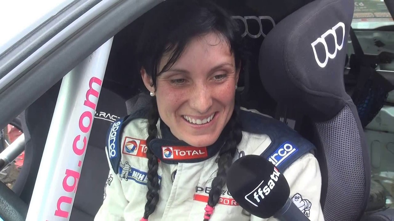 Rallye Lyon Charbonnières 2015 - Interview Sophie Laurent