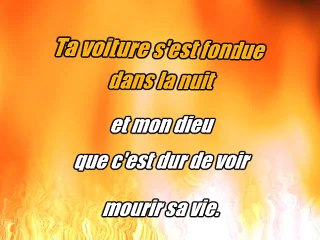 KARAOKE CLAUDE FRANCOIS - Celui qui reste