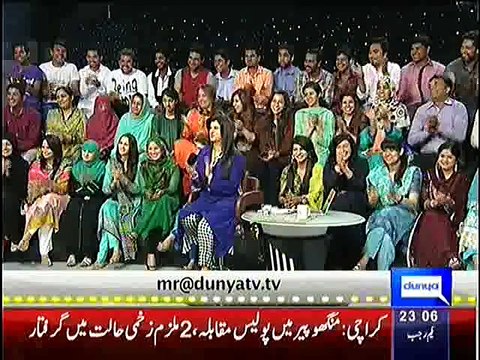 Mazaaq raat on Dunya News –20th April 2015 Mazaq Raat 20-04-2015
